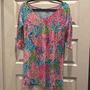 Lilly Pulitzer Eliza Dress in Let's Cha Cha Size Small